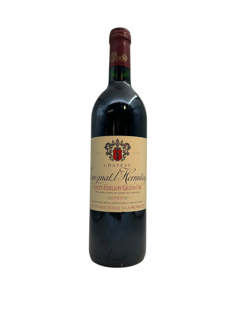 Bouteille de Château Fauzinat l'Hermitage Saint-Émilion Grand Cru 1989