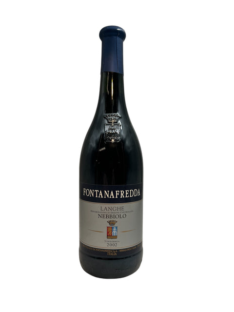 Bouteille de Langhe Nebbiolo Fontanafredda 2002