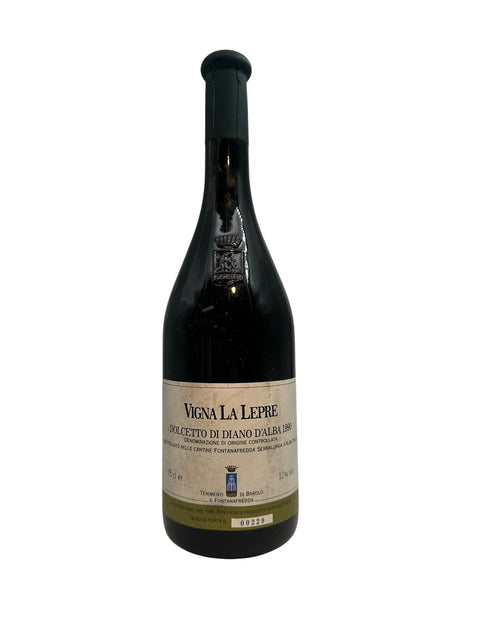 Bouteille de Dolcetto di Diano d'Alba 1990 de Fontanafredda