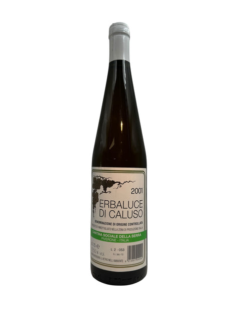 Bouteille d'Erbaluce di Caluso 2001 de la Cantina Sociale della Serra