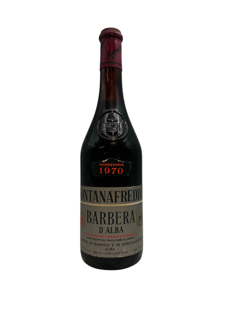 Bouteille Barbera d'Alba Fontanafredda 1970