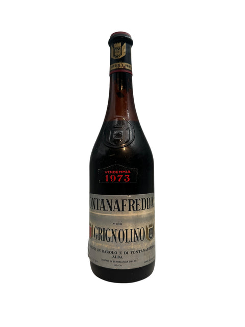 Bouteille de Grignolino Fontanafredda millésime 1973