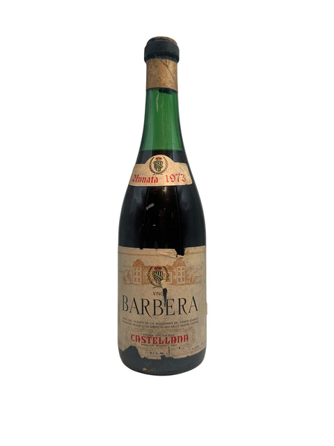 Bouteille de vin Barbera Castellina 1973