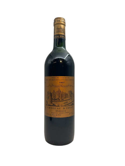 Bouteille de vin rouge Château d'Issan Margaux 1987
