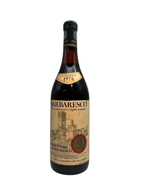 Image d'une bouteille de Barbaresco Produttori del Barbaresco 1974