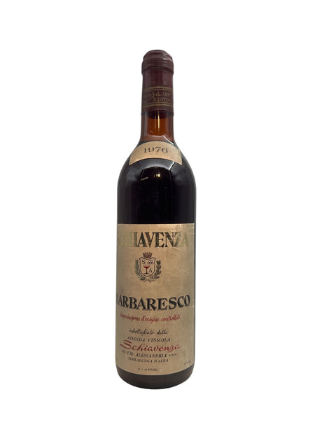 Bouteille de vin Barbaresco Schiavenza 1976