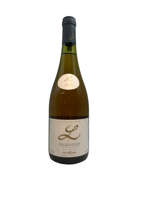 Bouteille de vin blanc Chardonnay L 1990