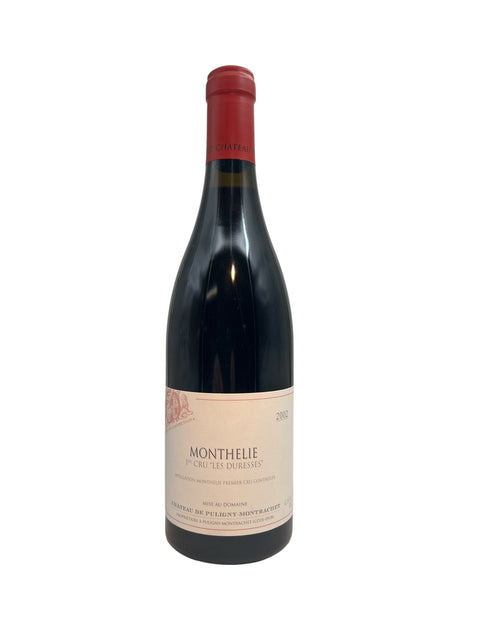 Bouteille de vin rouge Monthelie Château de Puligny 2002