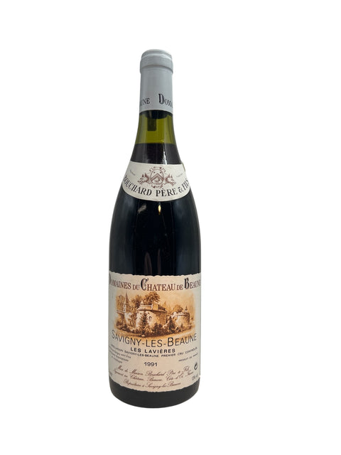 Bouteille de vin rouge Savigny-Les-Beaune Bouchard Père & Fils 1991