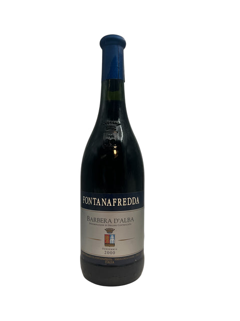 Vin rouge Barbera d'Alba du millésime Fontanafredda 2000