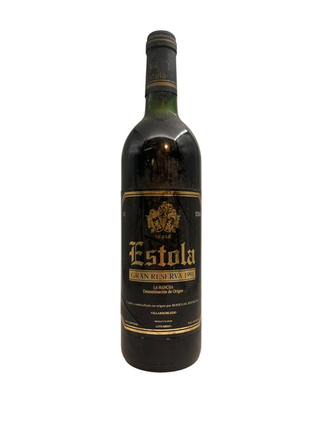 Bouteille d'Estola Gran Reserva 1991 de Bodegas Ayuso
