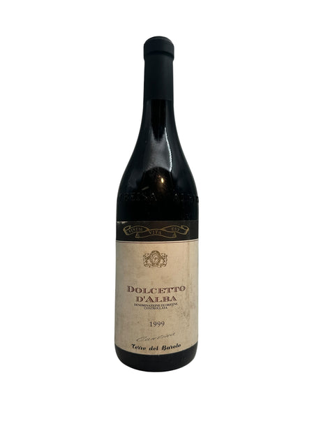 Bouteille de vin rouge Dolcetto d'Alba 1999 de Terre del Barolo