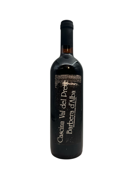 Bouteille de vin rouge Barbera d'Alba Cascina Val del Prete 2019