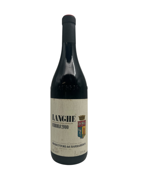 Bouteille de Langhe Nebbiolo 2000 de Produttori del Barbaresco