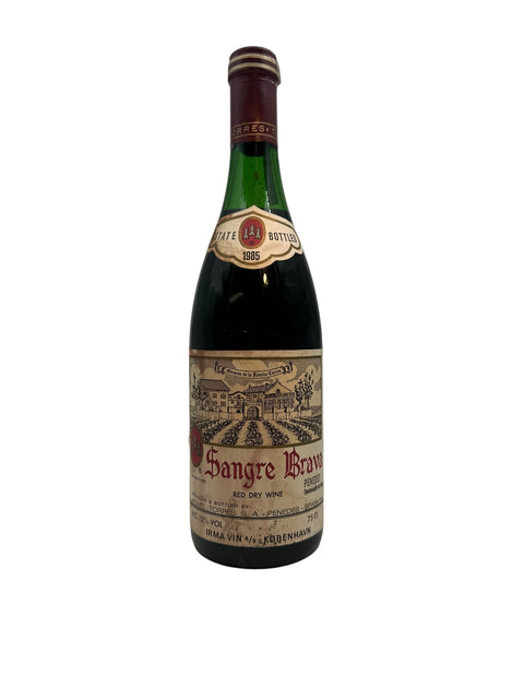 Bouteille de vin rouge Sangre Brava 1985 de Torres