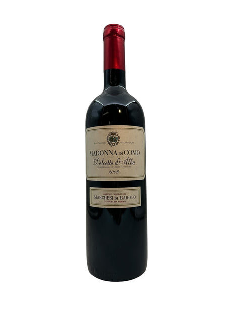 Bouteille de Madonna di Como Marchesi di Barolo millésime 2003