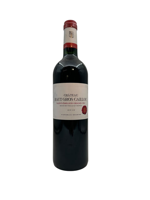 Bouteille de vin rouge Château Haut Gros Caillou 2010
