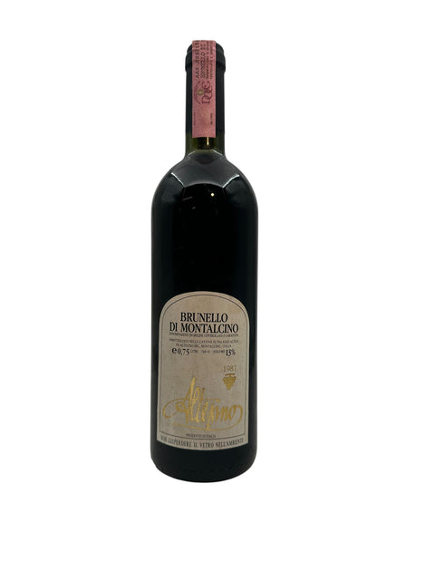 Bouteille de Brunello di Montalcino Altesino 1987