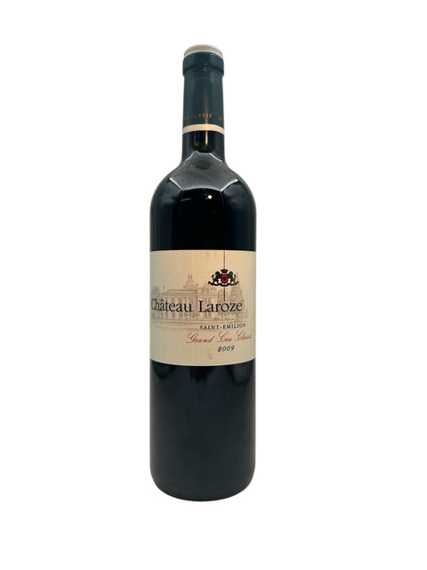Bouteille de vin rouge Château Laroze Grand Cru 2009