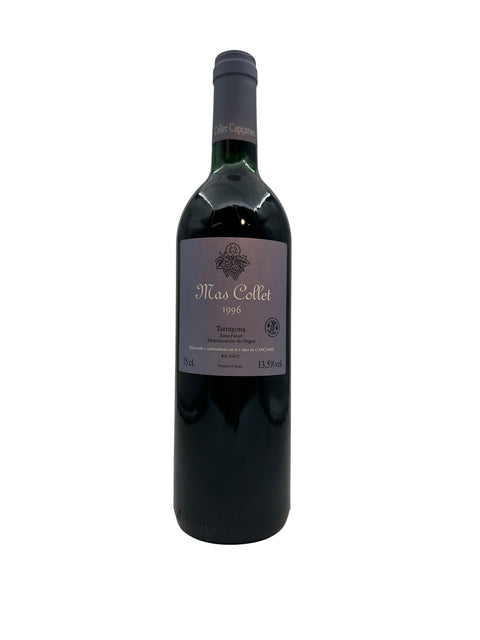 Bouteille de vin rouge Mas Collet Celler Capçanes de 1996