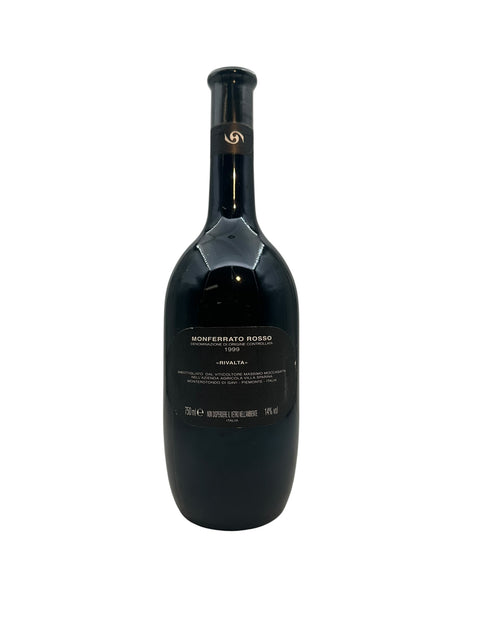 Bouteille de vin rouge Monferrato Rosso Rivalta 1999 du Piémont