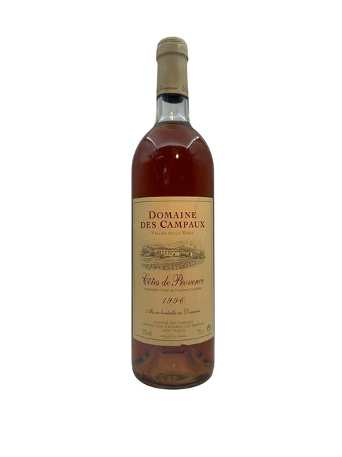 Bouteille de Côtes de Provence Domaine des Campaux 1996