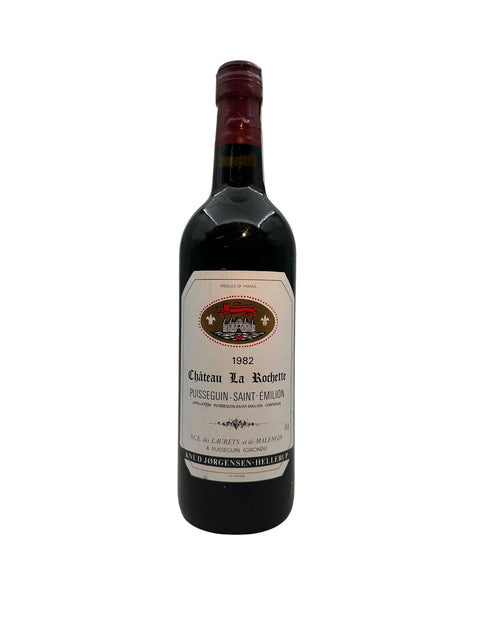 Bouteille de vin rouge Château La Rochette 1982 de Puisseguin-Saint-Émilion