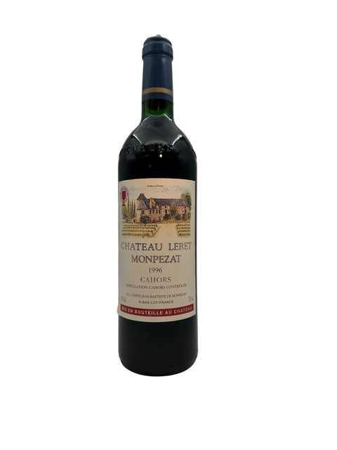 Bouteille Château Leret Monpezat Cahors 1996