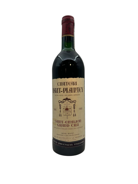 Bouteille de vin rouge Château Haut-Plantey 1985