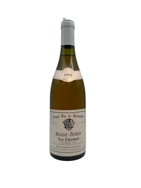 Bouteille de vin blanc Saint-Aubin Les Charmois 1999