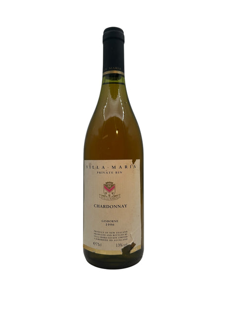 Bouteille de Chardonnay Villa Maria 1996