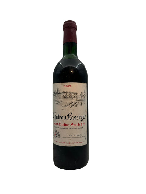 Bouteille de Château Lassègue 1985 Saint-Émilion Grand Cru