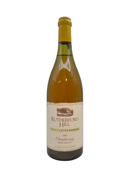 Bouteille de Chardonnay Rutherford Hill 1985