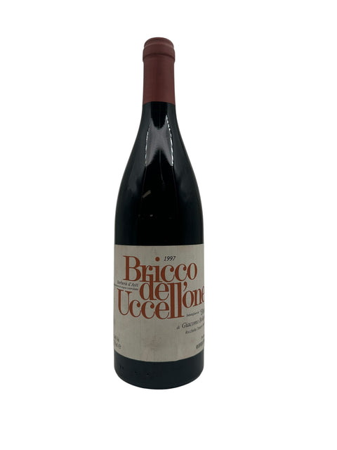 Flaske af Bricco dell'Uccellone Giacomo Bologna 1997 rødvin
