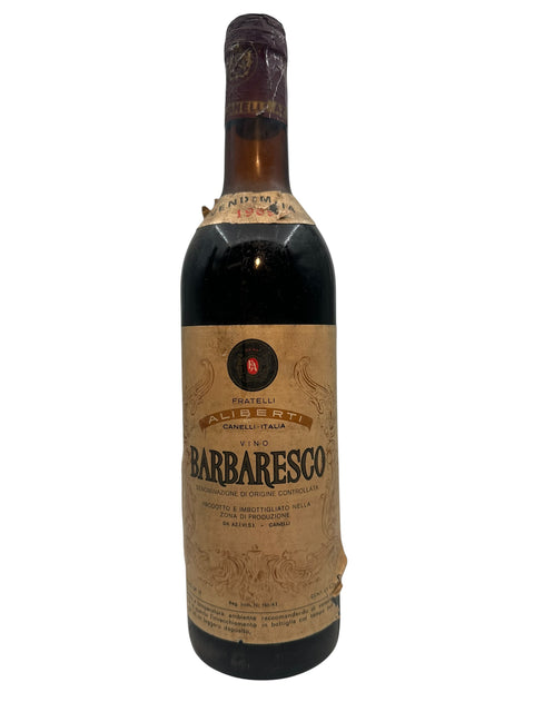 Bouteille Barbaresco Fratelli Alberti 1964