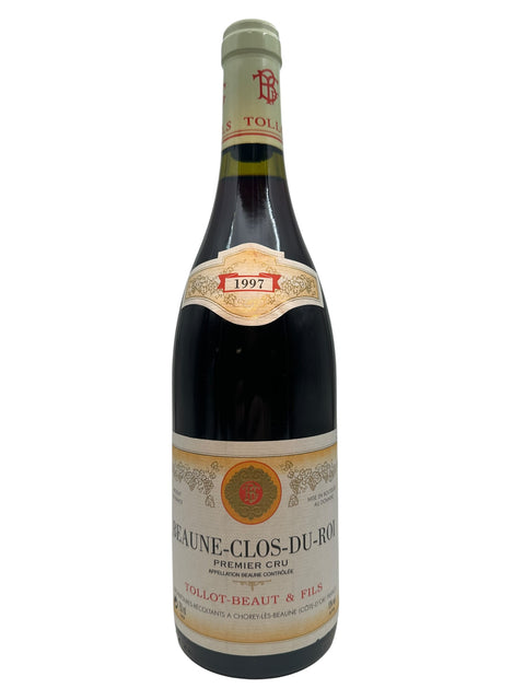 Bouteille de vin rouge Beaune Clos du Roi Tollot-Beaut 1997