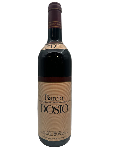 Bouteille Barolo Dosio 2017