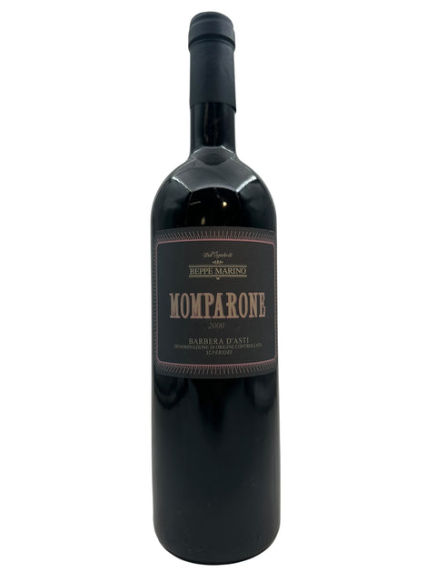 Bouteille de vin rouge Momparone Beppe Marino 2000