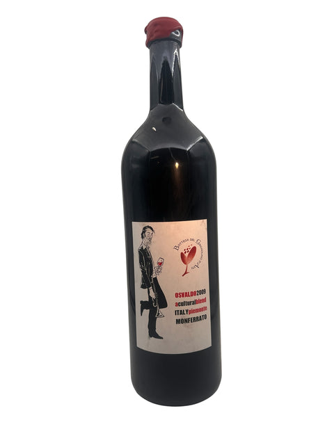 Bouteille de vin rouge Osvaldo Bottega del Grignolino 2009 du Monferrato