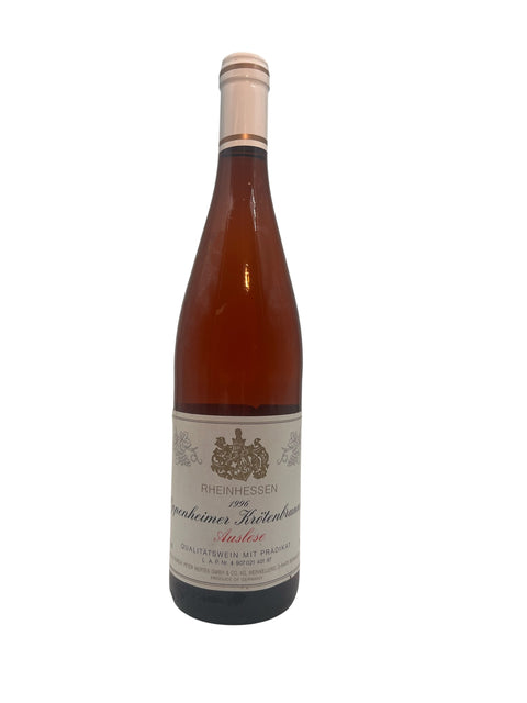 Bouteille de Niersteiner Krötenbrunnen Auslese 1996 du Weingut Peter Meierer