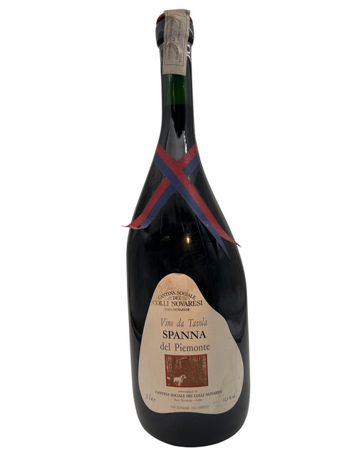 Bouteille de Spanna del Piemonte de la Cantina Sociale Colli Novaresi
