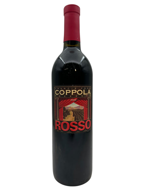 Bouteille de vin rouge Rosso Coppola 2009