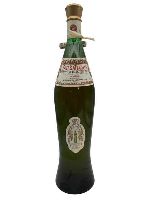 Bouteille de vin blanc Fazi Battaglia Verdicchio