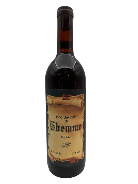 Bouteille de vin rouge Ghemme Vino dei Colli 1992