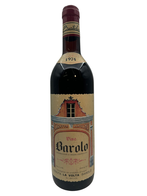 Bouteille de vin rouge Barolo Tenuta La Volta 1974
