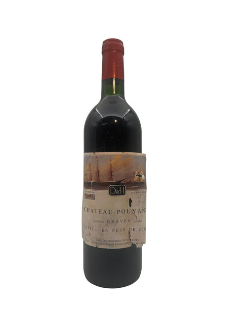 Bouteille de vin rouge Graves Château Pouyanne 2006