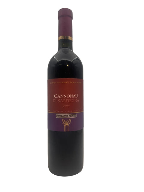 Bouteille de Cannonau di Sardegna Santa Maria La Palma 2004