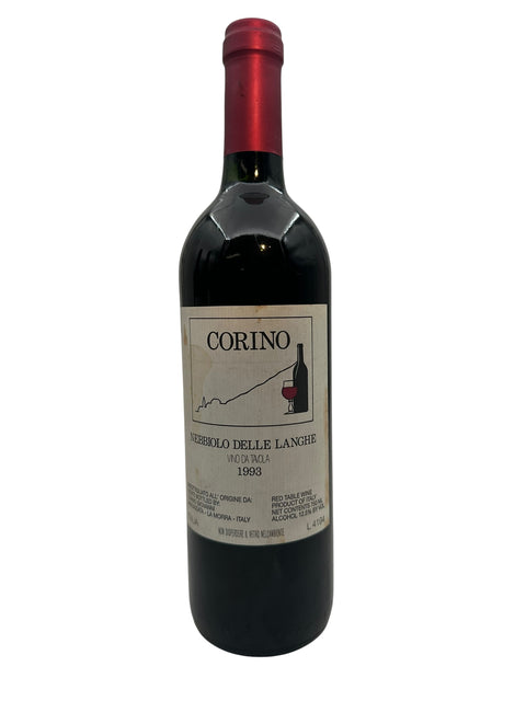 Bouteille de Nebbiolo delle Langhe Corino 1993