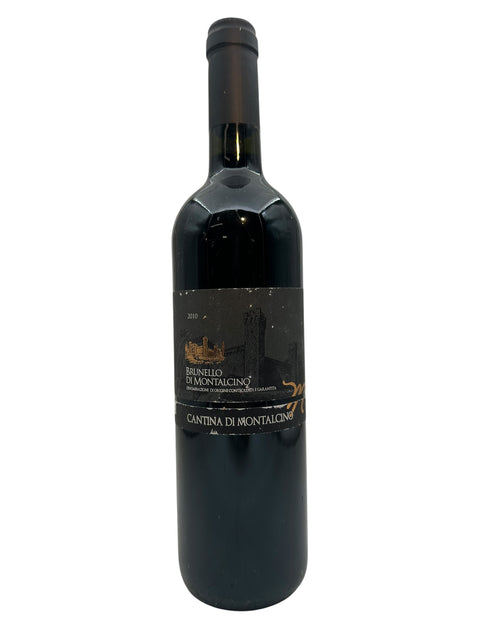 Bouteille de Brunello di Montalcino de Cantina di Montalcino 2010