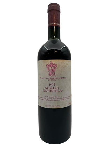 Bouteille de vin rouge Novello Tenute Cisa Asinari 1992